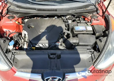 2014 Hyundai Veloster z USA, uszkodzony, nr VIN KMHTC6AD1EU198737